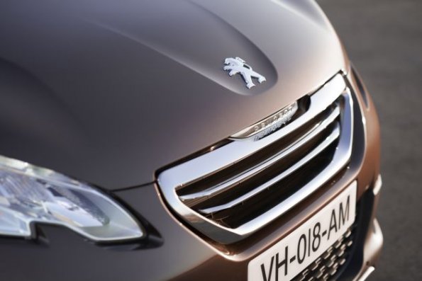 Detailaufnahme des Peugeot 2008