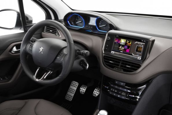 Das Cockpit des Peugeot 2008