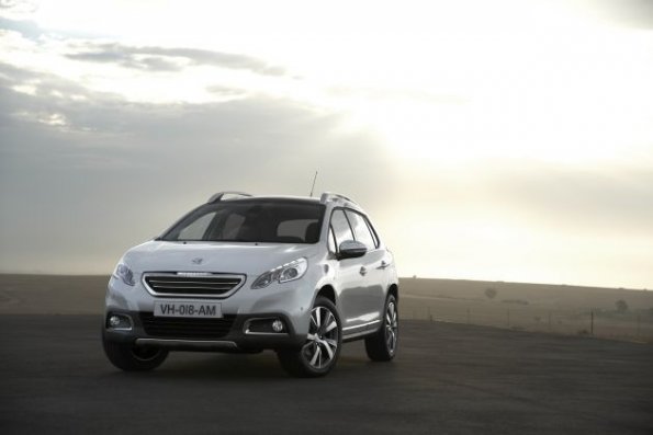 Die Frontpartie des Peugeot 2008