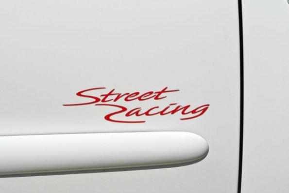 Das Label am Peugeot 206+ Street Racing