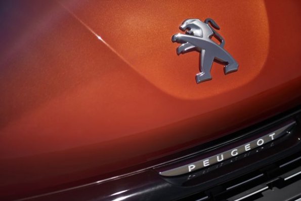 Detailaufnahme am Peugeot 208