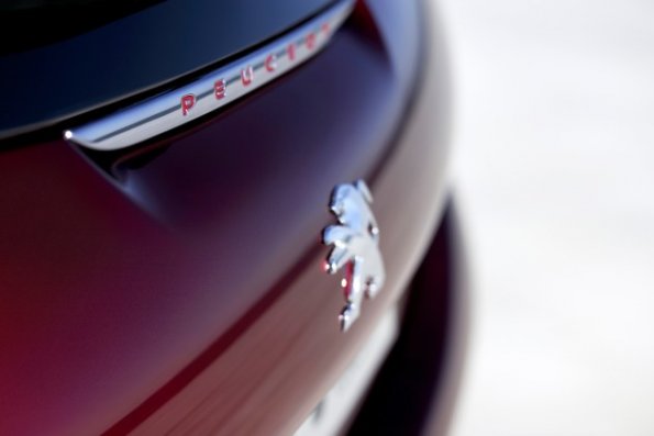 Ein Detail am Peugeot 208 GTI Concept