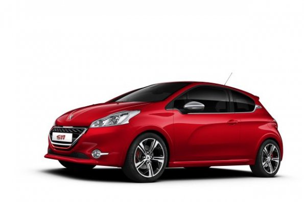 Die Frontpartie des Peugeot 208 GTi