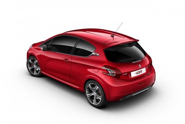 Der Peugeot 208 GTi in Rot