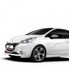 Die Front- und Seitenansicht des Peugeot 208 GTi