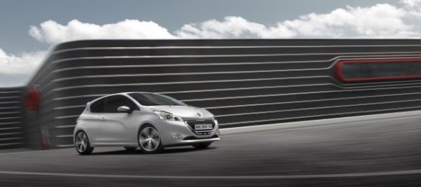 Die Frontpartie am Peugeot 208 GTi