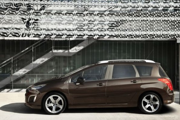 Die Silouette des Peugeot 308