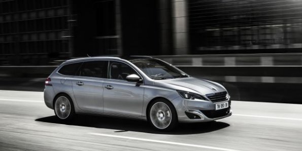 Front- und Seitenansicht des Peugeot 308