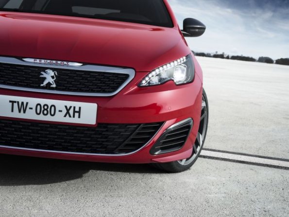 Die Frontpartie des Peugeot 308 GTi