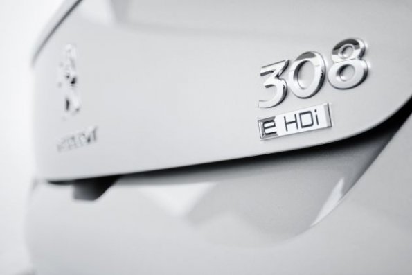 Detailaufnahme des Peugeot 308