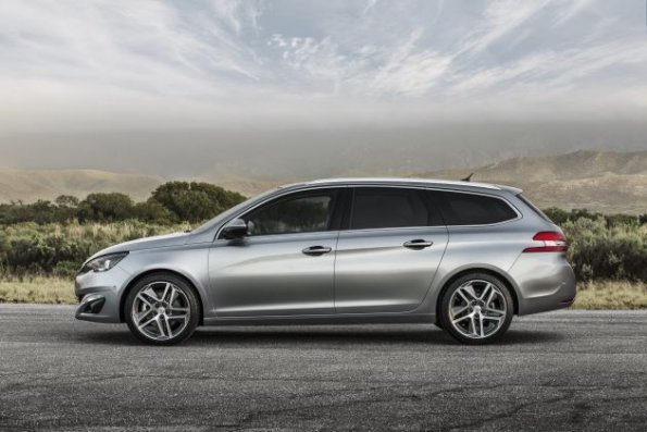 Der Peugeot 308 SW im Profil 