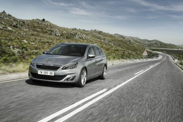 Die Frontpartie des Peugeot 308 SW