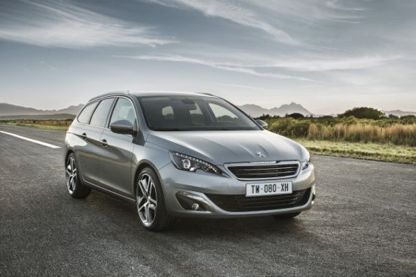 Frontpartie des Peugeot 308 SW