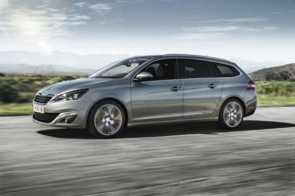 Seitenpartie des Peugeot 308 SW