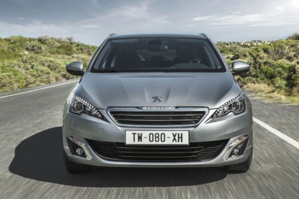 Das Gesicht des Peugeot 308 SW