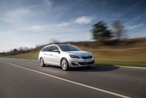 Die Frontpartie des Peugeot 308 SW