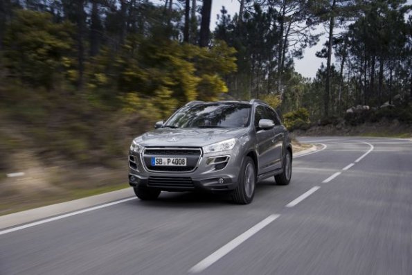 Der Peugeot 4008 unterwegs