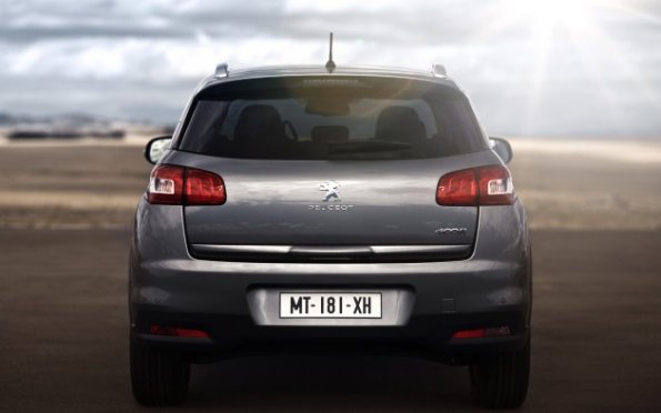 Das Heck des Peugeot 4008