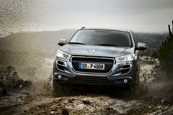 Das Gesicht des Peugeot 4008