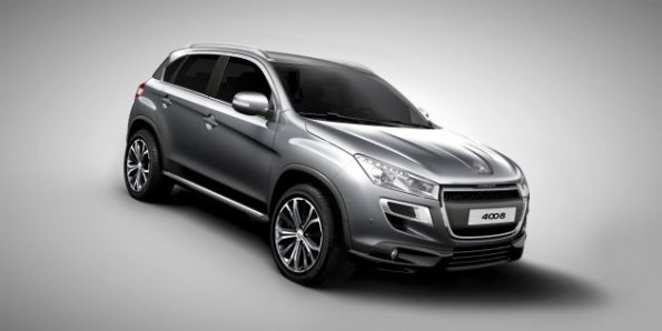 Die Frontpartie des Peugeot 4008