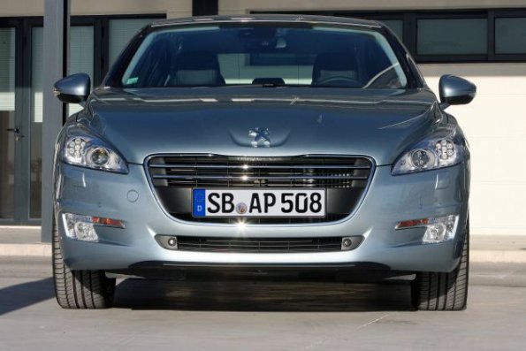 Frontansicht des Peugeot 508