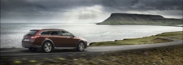 Seitenansicht des Peugeot 508 RXH