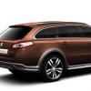 Heck- und Seitenpartie des Peugeot 508 RXH