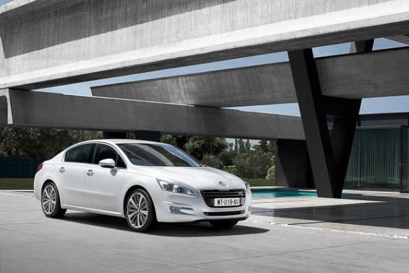 Frontansicht des Peugeot 508