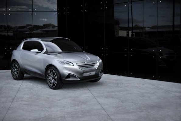 Frontpartie des Peugeot HR1 Concept