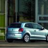 Heck- / Seitenansicht des VW Polo Bluemotion 09