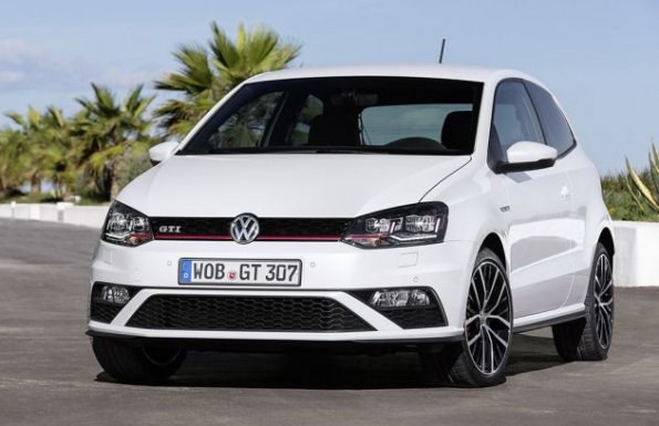 Frontansicht des VW Polo GTI