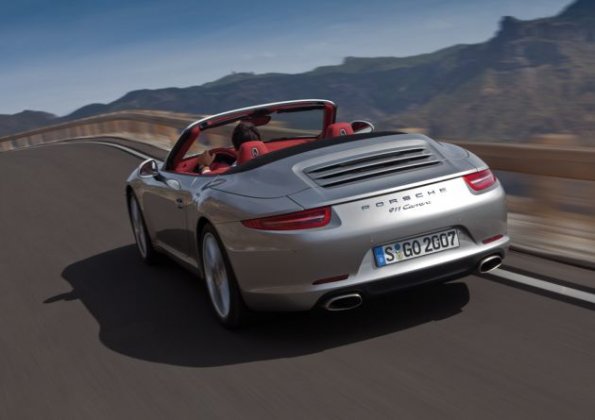 911 Carrera Cabriolet: Heckpartie 