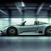 Der Supersportwagen Porsche 918 Spyder im Profil