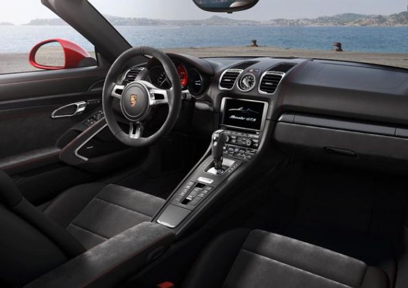 Cockpit und Armaturen im Porsche Boxter GTS