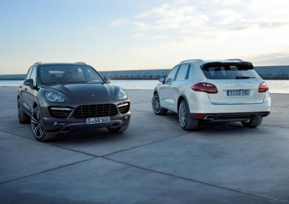 Impressionen vom Porsche Cayenne S Hybrid