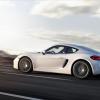 <p>Seitenansicht des Porsche Cayman </p>