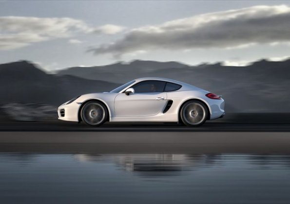 Der Porsche Cayman  im Profil 