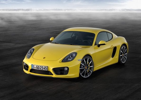 Die Frontpartie am Porsche Cayman S