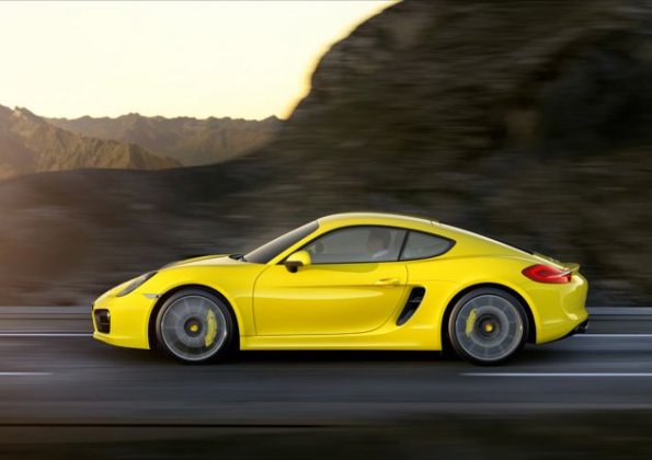 Der Porsche Cayman S im Profil 