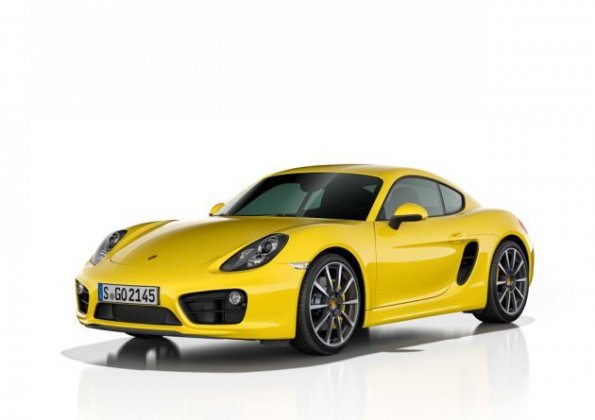 Die Frontpartie am Porsche Cayman S