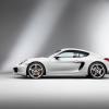 Die Silhouette des Porsche Cayman S