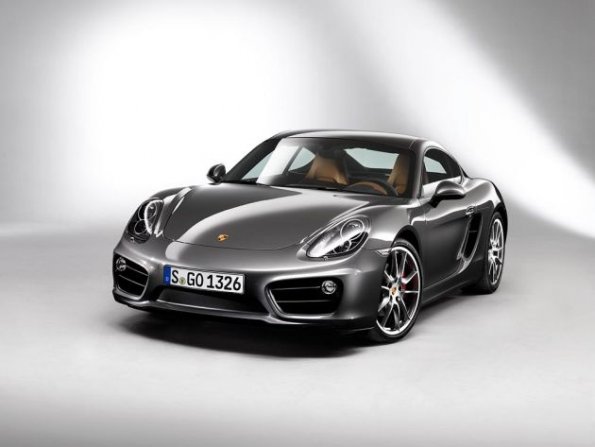 Frontpartie des Porsche Cayman S