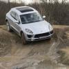 <p>Querabfahrt mit dem Porsche Macan S Diesel</p>