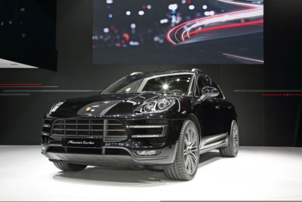 Frontpartie des Porsche Macan S