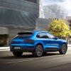 <p>Heck-und Seitenansicht des Porsche Macan</p>