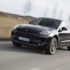 <p>Fahraufnahme mit dem Porsche Macan</p>