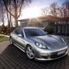 <p>Die Frontpartie des Porsche Panamera</p>