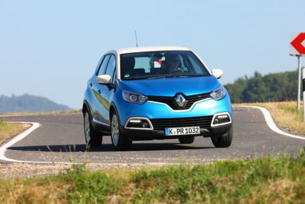 Frontansicht des Renault Capture