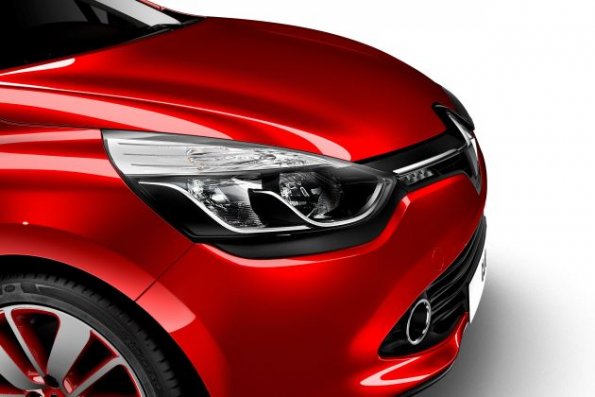 Ein Detail am Renault Clio