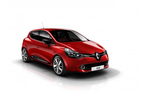 Front- und Seitenpartie des Renault Clio